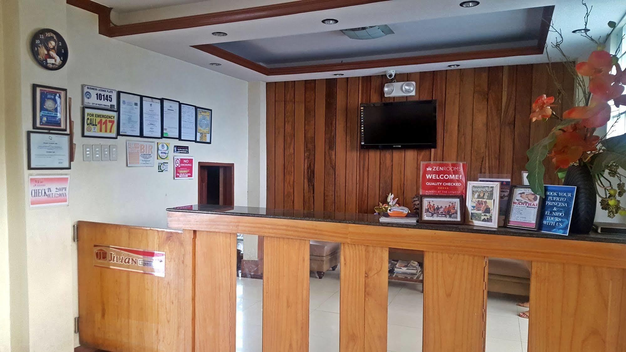 Jilian Tourist Inn Puerto Princesa Eksteriør bilde
